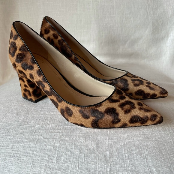 Marc Fisher Shoes - Marc Fisher Women’s Brown Animal Hair Heels size 6.5